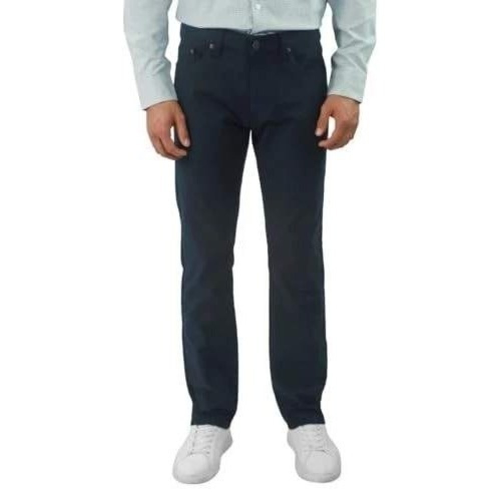 NEW Jachs New York Men's 40x32 Navy Straight Fit 5 Pocket Stretch Fabric